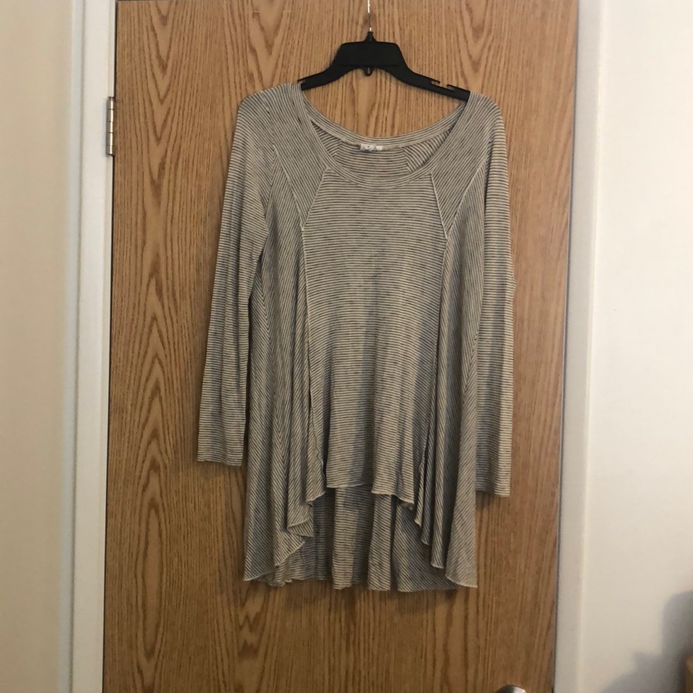 Long Sleeve Striped Top